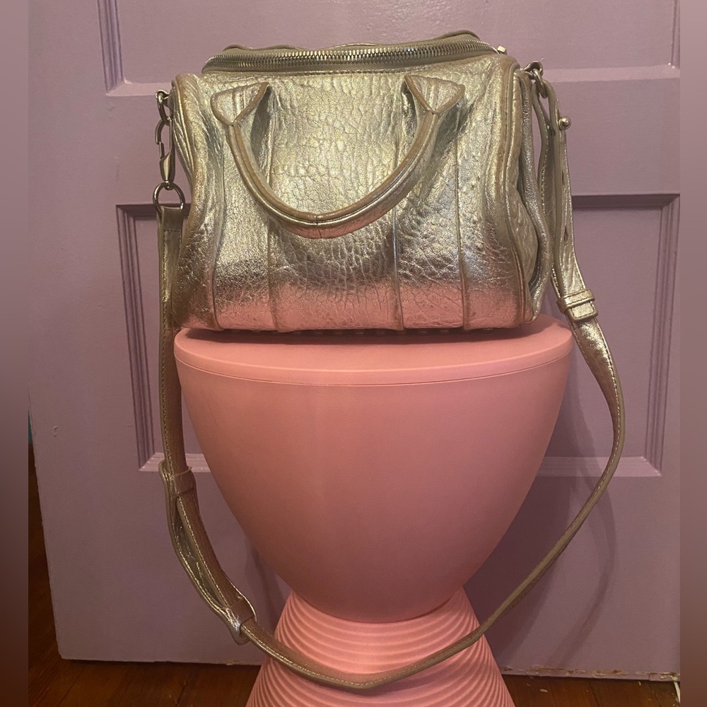 Alexander Wang Rockie Bag Metallic Silver